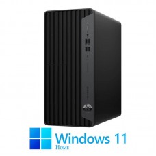 Calculatoare HP EliteDesk 800 G6 MT, Octa Core i7-10700, 16GB DDR4, Win 11 Home