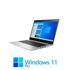 Laptop HP EliteBook 840 G6, Quad Core i5-8365U, 512GB SSD, FHD IPS, Win 11 Pro