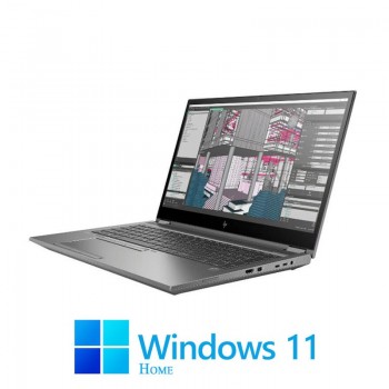 Laptop HP ZBook Fury 15 G7, i7-10850H, 16GB DDR4, SSD, RTX 3000 6GB, Win 11 Home