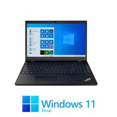 Laptop Lenovo P15v Gen 2, Octa Core i7-11800H, 16GB, Quadro T600 4GB, Win 11 Home
