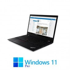 Laptop Lenovo T15 Gen 1, Quad Core i7-10610U, 16GB, 512GB SSD, FHD, Win 11 Pro