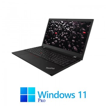 Laptop Lenovo T15p Gen 2, Octa Core i7-11800H, SSD, GeForce GTX 1650, Win 11 Pro