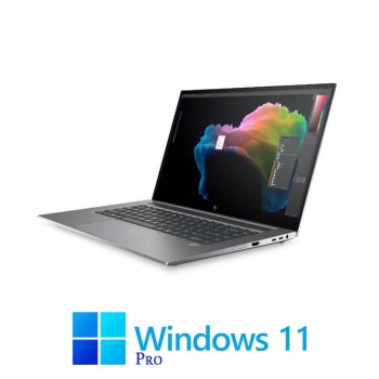 Laptop Touchscreen HP ZBook Power G7, i7-10850H, SSD, Full HD IPS, Win 11 Pro