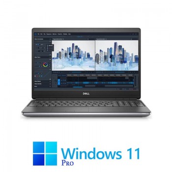 Laptopuri Dell Precision 7560, i7-11850H, 32GB, 1TB SSD, RTX A4000 8GB, Win 11 Pro
