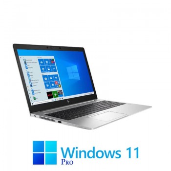 Laptopuri HP EliteBook 850 G6, Quad Core i7-8565U, 256GB SSD, Full HD, Win 11 Pro