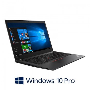 Laptopuri Lenovo T480s, Quad Core i5-8250U, SSD, Display NOU FHD, Win 10 Pro