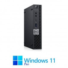 Mini PC Dell OptiPlex 5060, Quad Core i3-8100T, 8GB DDR4, 128GB SSD, Win 11 Pro