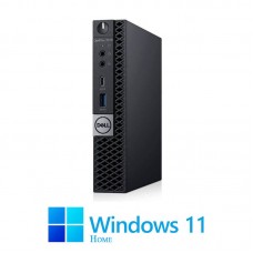 Mini PC Dell OptiPlex 7070, Hexa Core i5-9500T, 16GB DDR4, 256GB SSD, Win 11 Home