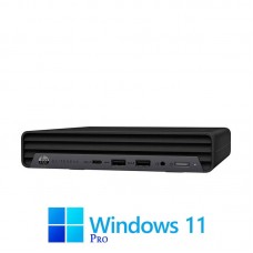 Mini PC HP EliteDesk 805 G8, Hexa Core Ryzen 5 PRO 5650GE, 16GB DDR4, Win 11 Pro