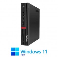 Mini PC Lenovo M720q, Hexa Core i7-8700T, 16GB DDR4, 512GB SSD, Win 11 Pro