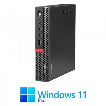 Mini PC Lenovo M920q, Octa Core i7-9700T, 16GB DDR4, 512GB SSD, Win 11 Pro