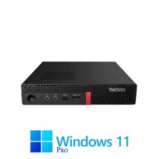 Mini PC Lenovo ThinkStation P330, Hexa Core i7-8700T, 16GB, 512GB SSD, Win 11 Pro