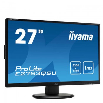 Monitoare LED Iiyama ProLite E2783QSU-B1, 27 inci 2K, 2560 x 1440p