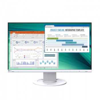 Monitoare LED SH EIZO FlexScan EV2460, 24 inci Full HD, Grad A-, Panel IPS