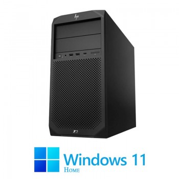 Workstation HP Z2 G4 Tower, Hexa Core i5-8400, 16GB DDR4, 256GB SSD, Win 11 Home