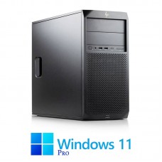 Workstation HP Z2 G4 Tower, Hexa Core i7-8700, 16GB, 512GB SSD, Win 11 Pro