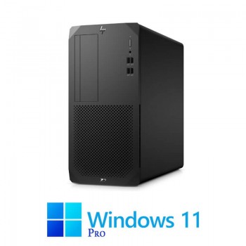 Workstation HP Z2 G5 Tower, Hexa Core i5-10400, 16GB, 256GB SSD, Win 11 Pro