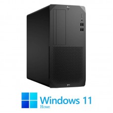 Workstation HP Z2 G5 Tower, Hexa Core i5-10400F, 16GB, Quadro P400, Win 11 Home