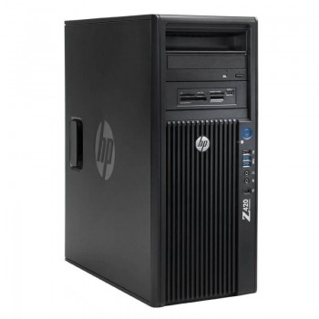 Workstation SH HP Z420, Hexa Core E5-1660, 16GB DDR3, 256GB SSD, Quadro P400 2GB